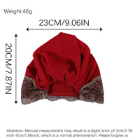 Nouveau style 2026 : Chapeau à grandes fleurs en dentelle – Foulard de tête pratique et tendance pour femme, protection solaire, idéal pour l'été