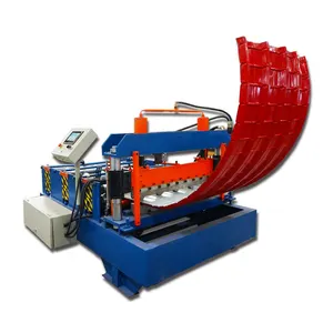 Standing Seam Panel Curving Hydraulic Automatic Aluminium Sheet Manual Crimping Machine for Commercial Roof Construction