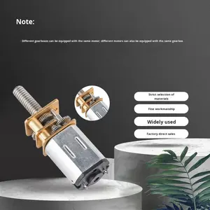 Motore a Riduzione N20 con 12 Ingranaggi, Albero Filettato, Micro Motore ad Alta Coppia, Modello WL-12GFN20M 3, Fornitura Diretta dal Produttore di Shenzhen - Product Image 3