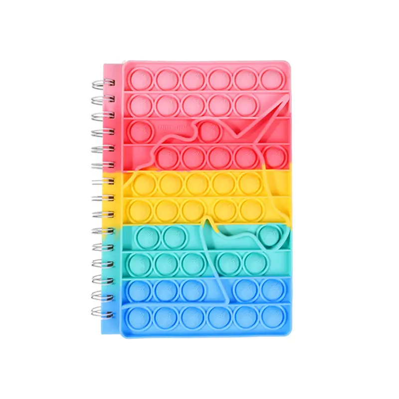 Notebook Fidget Sensory Toy Cheap Stress Bubble Gift School Supplies Journal Great for Stress & Anxiety Relief - School,Work