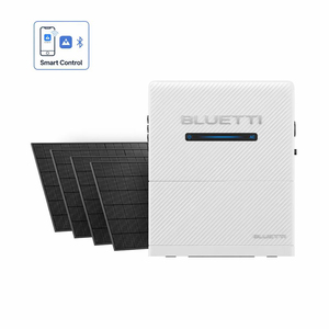 Kit de Almacenamiento de Energía Solar para Balcón de 2560 Wh, Todo en Uno, Salida de CA de 1.2 kW, <span class=keywords><strong>Microinversor</strong></span> Inteligente MPPT, Sistema de Baterías IP65, Energía Doméstica DIY - Product Image 1