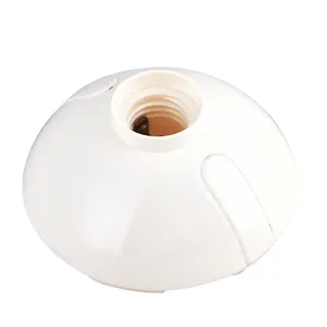 Suporte de plástico para lâmpadas de iluminação interna E27, decoração de interior de grande venda