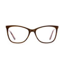 BONA Spécifications multiples Lunettes en feuille à la mode Lunettes rectangulaires Lunettes en acétate optique Nouveau cadre de lunettes pour lentilles de myopie