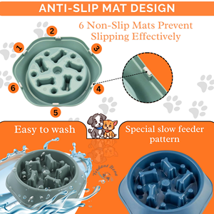 Offre Spéciale – Gamelle Anti-Glouton et Anti-Étouffement pour Chien : Bol Labyrinthe pour une Alimentation Saine et Anti-Ballonnements - Product Image 4