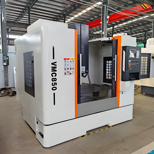 Fabrieksbestseller VMC850 CNC-bewerkingscentrum, drie-assige, vier-assige en vijf-assige CNC-freesmachine, Fanuc-systeem - Product Image 1