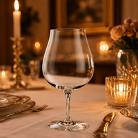 Verre à vin rouge en cristal, verre à Bordeaux