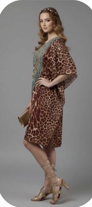 Robe tunique maxi africaine en viscose pour femme, style caftan, poncho décontracté, kimono, finition soyeuse, style bohème, pour les vacances, la plage, la maison - Product Image 4