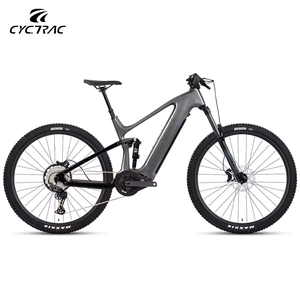 จักรยานเสือภูเขาไฟฟ้า CYCTRAC EM10 ระบบกันสะเทือนเต็มรูปแบบ 12 สปีด 48V 500W มอเตอร์กลาง โครงคาร์บอนไฟเบอร์ ระบบไฮดรอลิก EM10 โมดูลัสสูง - Product Image 1