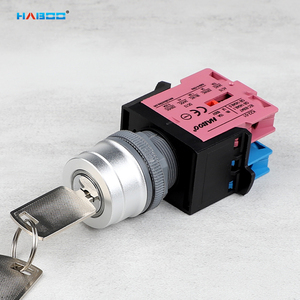 HABOO elettrico Keylock 22mm 3 posizioni modo chiave selettore chiave interruttore on off pulsante IP65 pulsante - Product Image 6