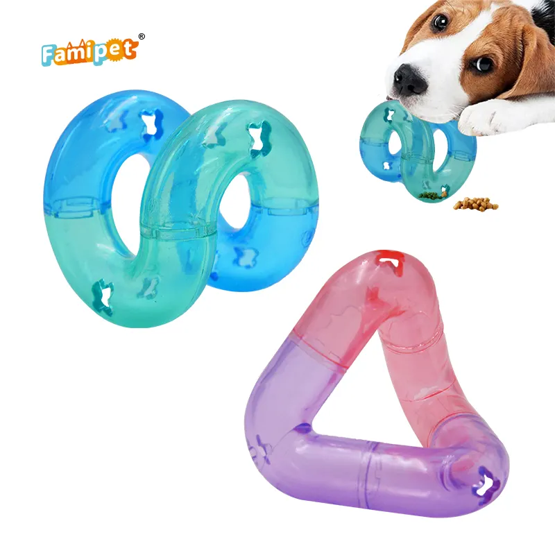 Famipet Custom Design Non-toxic Tough Durable TPR Pet Toy Dog Chew Toys for Aggressive Chewers