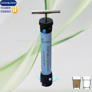300L/Hour Outdoor Water <strong>Purifier</strong> Home Filtration Drinking Water Machine Manual Survival Emergency Outdoor <strong>Ceramic</strong> Water Filter - Product Image 5