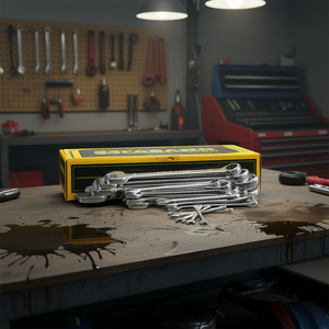 Juego de Llaves Combinadas Fasano de 12 Piezas, Métricas, de Acero al Cromo Vanadio, Herramientas de Reparación Automotriz - Product Image 3