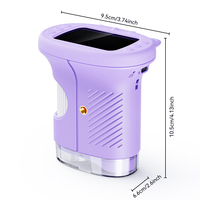Microscopio Digital Inskam 386 de Color Morado, Pantalla de 2.4 Pulgadas y 2MP, 1000X, Juguetes Educativos, Microscopio de Mano para Niños