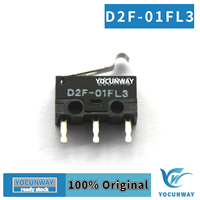 Nouveau micro-interrupteur de souris original D2F-01FL3, interrupteur de fin de course à point gris OMRON du Japon