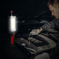 Nouvelle lampe LED portable à suspension magnétique, rechargeable par USB, pour atelier, hôtel, camping extérieur, à pression manuelle, IP20