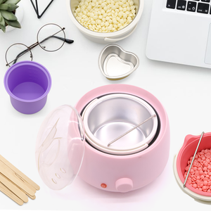 Kit Chauffe-<span class=keywords><strong>Cire</strong></span> Électrique Portable <span class=keywords><strong>Professionnel</strong></span> en ABS/Aluminium, Épilateur Multifonctionnel pour Épilation Corporelle Complète, Rotatif, Usage Domestique RH008 - Product Image 3