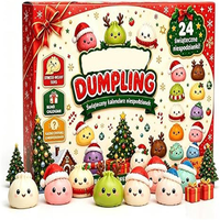Calendrier de l'Avent de Noël 2026 – Boîte Mystère avec Jouets Souples en TPR – Compte à Rebours de Noël – Cadeau de Décompression pour les 14 ans et plus