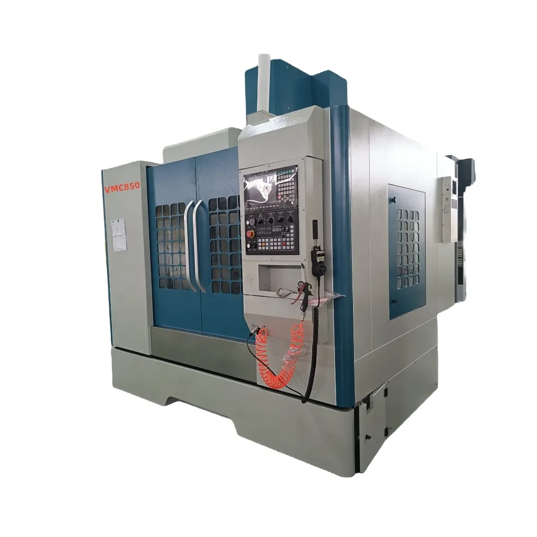 Shandong Cnc Machine Tool Fabriek Vmc850 Hardware Snijden En Frezen