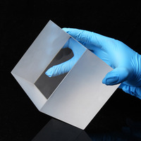Bloc de quartz transparent, plaque optique carrée pour fenêtre, modèle UV-transparent 03, tailles/formes personnalisables, Chine