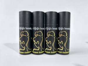 Tube en carton imprimé quatre couleurs, écologique, fait main, à motifs variés, pour rouge à lèvres solide édition limitée - Product Image 5