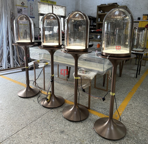 Thâm Quyến shangyuan Showcase tùy chỉnh kích thước thiết kế mới kính cong đồ trang sức sang trọng cửa hàng tủ trưng bày - Product Image 3