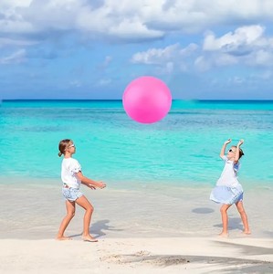Ballon à bulles d'été, jouet amusant, ballon en caoutchouc souple gonflable, ballon de plage en gelée, pour fête en plein air ou en intérieur, ballon à bulles rempli d'eau - Product Image 5