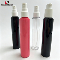 Bouteilles en plastique PET de 30 ml pour toners, alcool, eau de toilette, avec pulvérisateur à fine brume