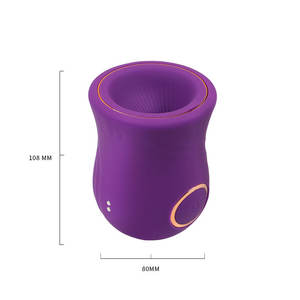 Neue masturbassionsmaschine für männer kopfmassage vibration trainingsgerät automatisches starkes vibrations-elektrostrainingsgerät oralsex airp - Product Image 3