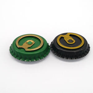 उच्च गुणवत्ता वाले सस्ते खुले मानसिक एल्यूमीनियम रिंग पुल ताज कैप बीयर रस के लिए 26 मिमी 28 मिमी 28 मिमी 28 मिमी - Product Image 1