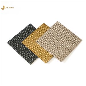 Placa de Acero Inoxidable Grabada Personalizada EX191 201 304, Lámina Decorativa para Pared de Hotel en Oro Rosa, Grosor de 0.5-0.8 mm - Product Image 3