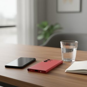 Carcasa Trasera Para Samsung Galaxy S22 Ultra S908B Roja - Product Image 3