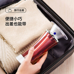 Portable Aroma Diffuser Mini USB Ultrasonic <b>Humidifier</b> Red Blue 0.5L For Car Office Travel - Product Image 1