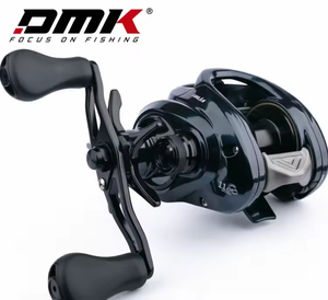 Mulinello da baitcasting per mancini in fibra di carbonio, per <span class=keywords><strong>esche</strong></span> artificiali, lancio a lunga distanza, rapporto di recupero ad alta velocità 7.2:1, per pesca in fiume e lago - Product Image 3