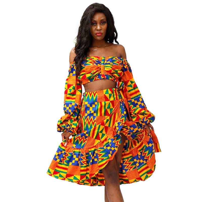 New Design Kitenge Mix Dresses African Print Style