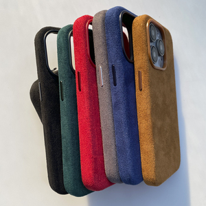 Bán Buôn Da Lộn Da Đầy Đủ Bìa Trường Hợp Đối Với iPhone 15 Pro Max Không Thấm Nước Không Dây Sạc Từ Hỗ Trợ Bảo Vệ Bìa - Product Image 5