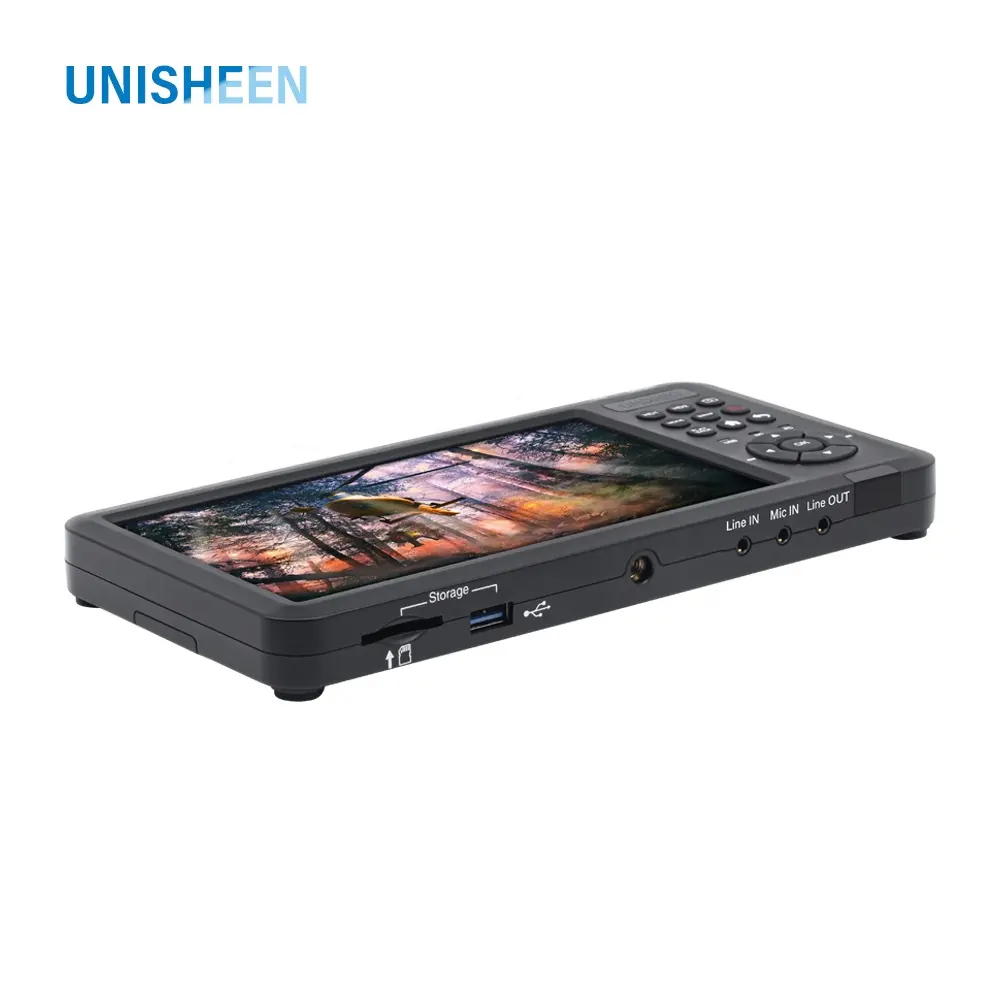 UNISHEEN UR500 독립형 내시경 전환 가능한 PIP PoverP PMP 카메라 4K60 2 채널 HDMI 비디오 캡처 박스 레코더