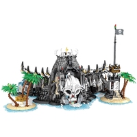 Reobrix 66012 Streetview MOC, Modelo de Barco de la Película Bay Ship, Bloques de Construcción de Plástico para Armar, Juego de Bloques de Construcción