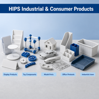 Granulés HIPS de qualité générale pour boîtiers et composants électriques, directement de l'usine pour l'exportation mondiale