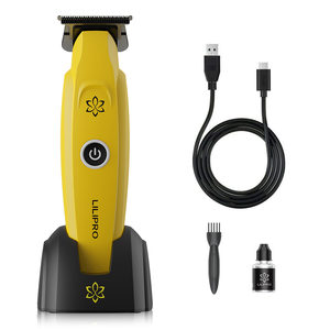 LiliPro M12 पेशेवर शून्य गिप्ड ब्लेड ट्रिमर नाई बाल उत्पाद कॉर्डलेस रिचार्जेबल ग्राहक तेज - Product Image 5