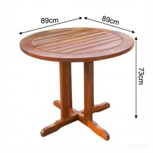 Green Wooden Outdoor Dining Restaurant <b>Table</b> Set 4 <b>Foldable</b> PU Leather <b>Chairs</b> Minimalist Design Durable Home Furniture - Product Image 3