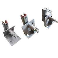 Pièces d'ascenseur pour hôtels modernes DX16 : Patin de guidage d'ascenseur en acier inoxydable, Rail principal, Rail auxiliaire, Rail coulissant