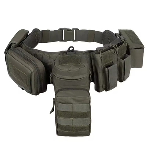 Cinturón Táctico de Liberación Rápida, Ajustable y Multifuncional, Juego de Seis Piezas para Caza al Aire Libre - Product Image 4