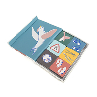 Jeu de cartes assorti personnalisé robuste avec boîte magnétique Jeu de cartes éducatif pour enfants