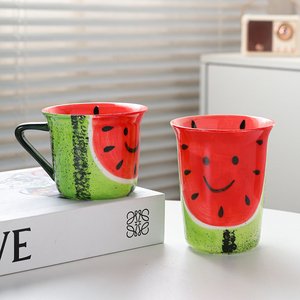 Tazza di ceramica di nuovo Design tazza per la colazione di nuovo Design creativo per la faccina sorridente - Product Image 1