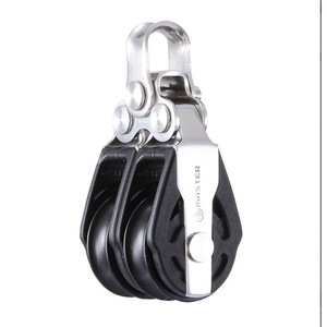 Master Double Sheave Pulley 29Mm Wheel 8Mm Line Stainless Steel For Sailboat Retrofit Upgrade - Product Image 1