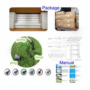Système hydroponique miniature double face pour 72 plantes, kit de <span class=keywords><strong>culture</strong></span> hydroponique miniature, <span class=keywords><strong>serre</strong></span>, horticulture d'intérieur pour légumes - Product Image 5