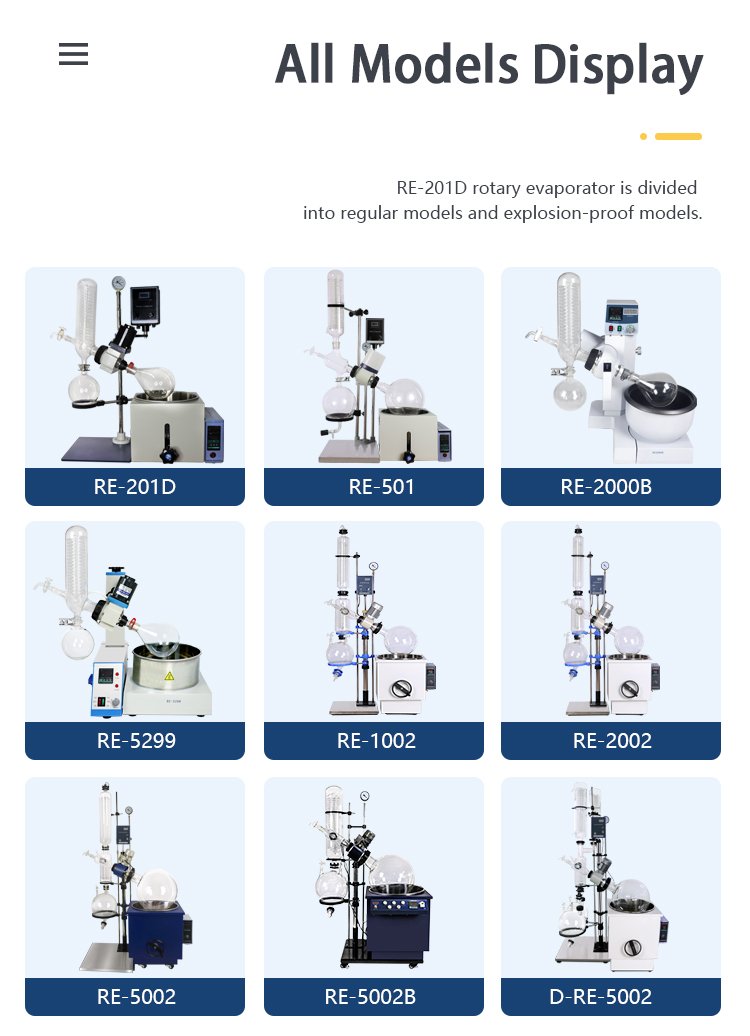 2L Mini Rotary Evaporator/ Vacuum Rotary Evaporator