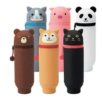 Innovative Custom Silicone Stand Up Pencil Case for Kids