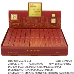 น้ำหอมแบรนด์แท้คุณภาพสูงจากโรงงานขายส่ง ปริมาณ 35 มล. บรรจุในหลอดขนาดเล็ก กลิ่นดอกไม้แบบอาหรับ ติดทนนาน - Product Image 1