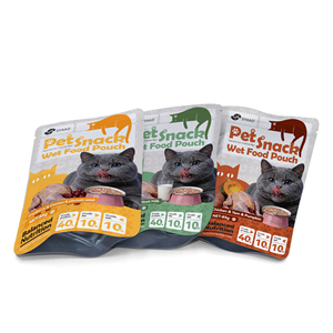 Nourriture humide pour chat Wet Cat Food 85g en sachet, riche en viande et en protéines, pour chatons et chats adultes, friandises - Product Image 1